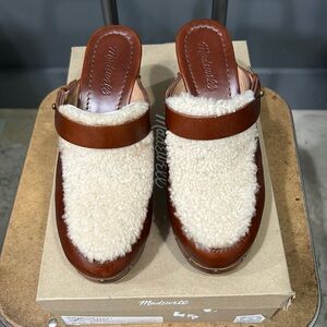 Madewell Shearling Clogs